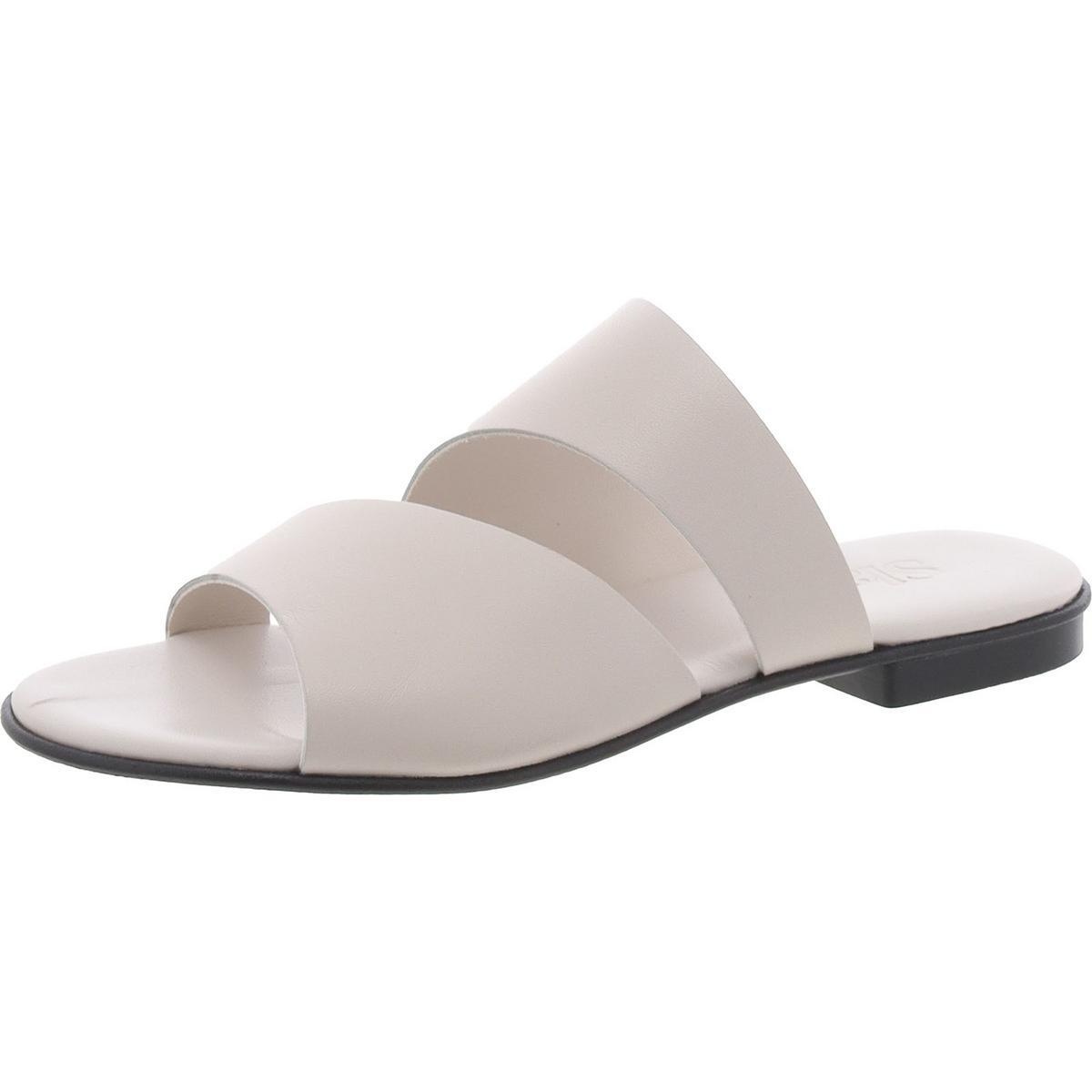 Женские босоножки Slaye из белой кожи с тиснением, 7 средних размеров (B,M) BHFO 6970