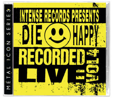 DIE HAPPY-INTENSE SERIES LIVE VOL 4 (CD, 2024) ex-Vengeance/Red Sea/Badlands