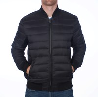 Mens Schott Norfolk Black Bomber Jacket Mens Schott Norfolk Black Bomber Jacket
