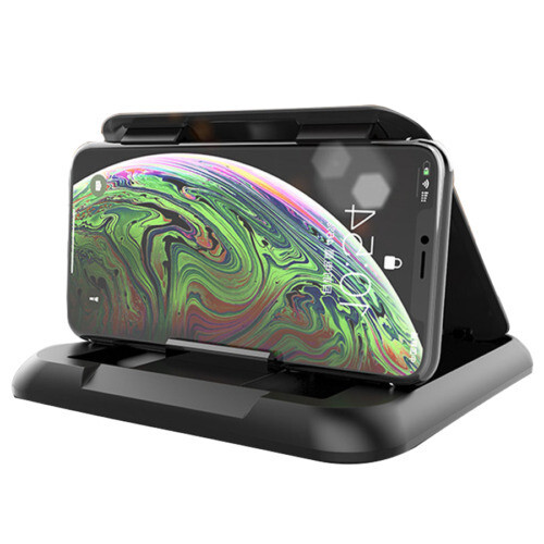 Car Accessories Dashboard Phone Mount Holder Stand Black Silicone For Phone GPS