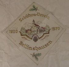 A19/ alte Entwurf Zeichnung für Fahne - Schützenverein Betlinshausen v 1970 /276