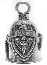 POLICE BIKER GUARDIAN BELL with a velvet pouch (BEA-1014). NEW!