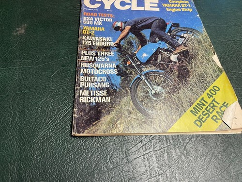Dirt Cycle Oct 1972 AMA July 1971 & MIC booklet 1970 by Suzuki Corp LOT of 3!! - Picture 20 of 24