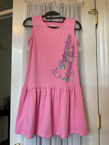 TWO DISNEY Little Mermaid & Princesses Sundress S/9-10. Very soft, bright colors - Picture 7 of 9