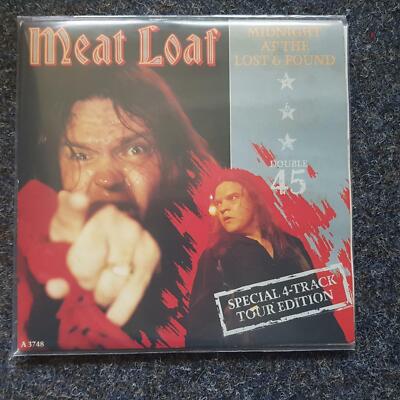 Meat Loaf - Midnight at the lost & found UK 2 x 7'' Single/ Bat out of hell