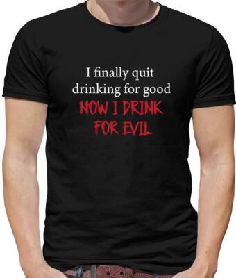 I Endlich aufhören zu trinken Herren T-Shirt - Kneipe - Damen - Trinker - Alkohol - Bier