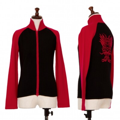 VIVIENNE TAM blue dragon design sweat