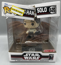 Funko POP! Deluxe: Star Wars Jabba's Skiff - Figura Han Solo NUEVA Caja Dañada