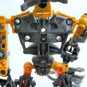LEGO Bionicle Toa Hewkii 8730 Inika Figure w/ Box Instructions Incomplete