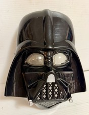 Vintage 2005 Star Wars Darth Vader Mask Costume Cosplay Halloween Lucasfilm New