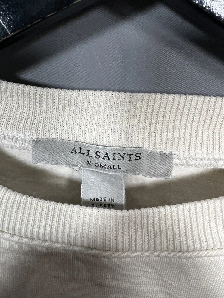Sudadera ALLSAINTS - Talla XS - Crema - Excelente Estado - Para Mujer Foto 3 de 4