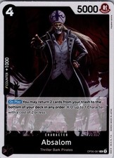 Absalom OP06-081 Rare Wings of the Captain One Piece Foil LP