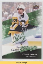 2017-18 Upper Deck MVP Green Script Conor Sheary #162 READ h7x
