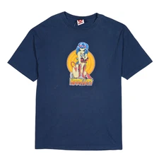 1990s Vintage Hook-Ups Devil Girl Anime Skate T-Shirt Tee