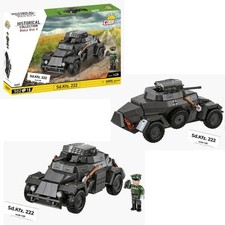 Sd.Kfz.222 armoured car brick model - COBI 2657 - 502 bricks