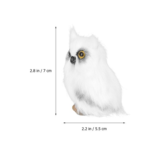 2 Pcs Owl Decoration Office Barn Ornament Equation Animal Ornaments - Picture 10 of 12