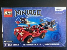LEGO NINJAGO Rebooted 70727 X-1 Ninja Charger 100% Complete W/ Minifigs & Box