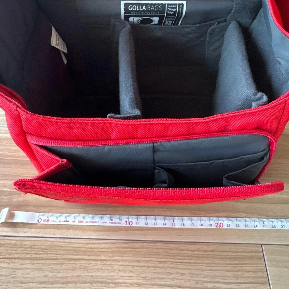 Golla bolsa cámara roja Foto 3 de 4