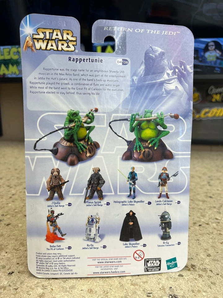 Hasbro Star Wars Rappertunie Jabba's Palace Return of the Jedi Figure - Image 2 of 3