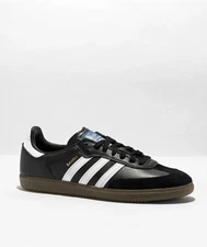 Adidas Samba's OG Low Black Black Gum Unisex Sneakers Casual Shoes Streetwear