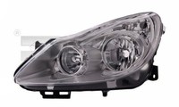 Scheinwerfer Rechts H1/H7 FüR Opel Corsa D S07 06-11 93189358