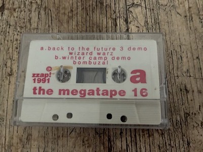 Commodore 64 Zzap 1991 The Megatape 16 C64 Game Cassette Only