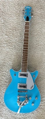 Gretsch G5232T Electromatic  Double Jet  FT Guitar with Bigsby , Kailani Blu