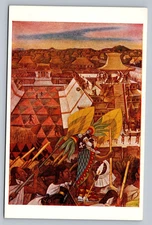 The Ball Game Ritual And Sacrifice Mexico Postcard