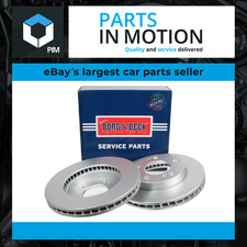 2x Brake Discs Pair Vented Front 294mm BBD4681 Borg & Beck Set 4144109000 New