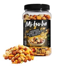 Mitsuba Japanese Rice Snacks - Mix of Rice Crispies & Peanuts Crunch 650g