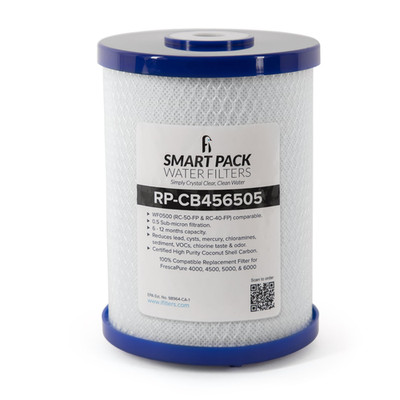 Smart Pack Water Filters Ifilters High Purity Coconut Shell Activated Carbon