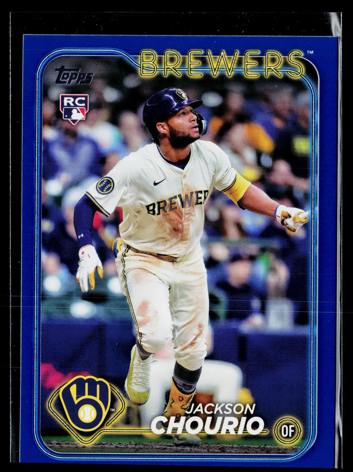 2024 Topps Update #US240 Jackson Chourio Royal Blue