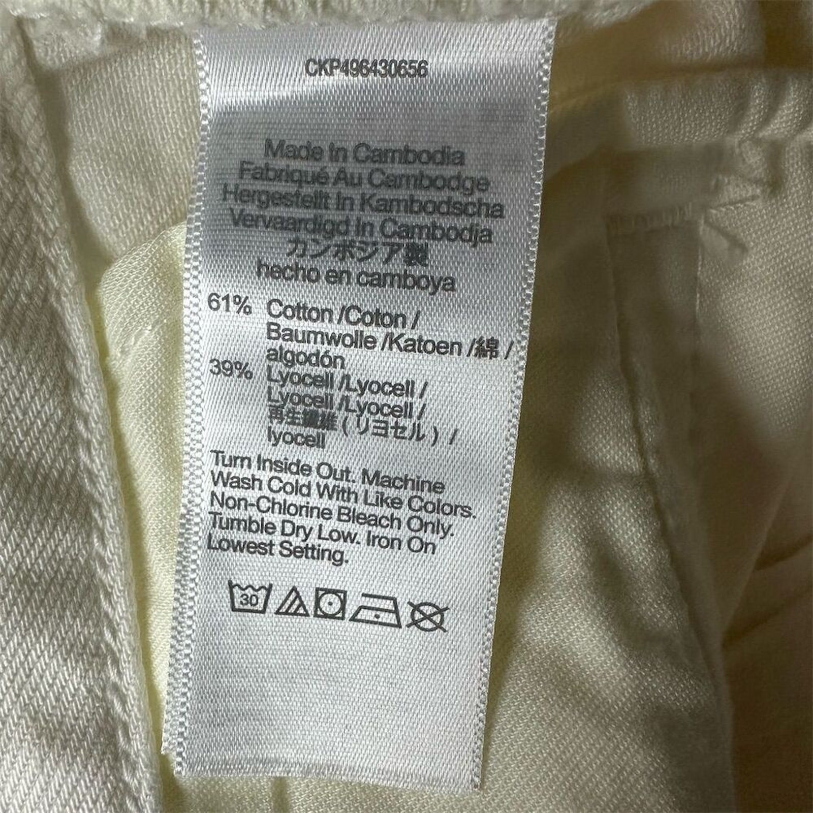 NWT Madewell Women's The Harlow Wide-Leg Jean Airy Denim Trouser Off White 28 thumbnail 13