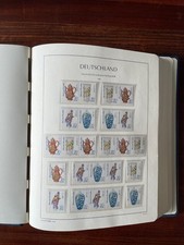 DDR sehr viele Zusammendrucke im Leuchtturm Vordruckalbum auf &uuml;ber 80 Bl&auml;ttern