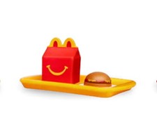 2025 McDONALD'S Lil Mcdonalds Minature Kids HAPPY-MEAL HAMBURGER TOY NEW NO BOX