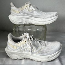New Balance Fresh Foam X 1080 Women's Sz 10 B (Medium) Running Shoes White FAIR