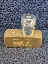 Parker F600B Hydraulic Flow Control Valve 2000 PSI 140 Bar Max