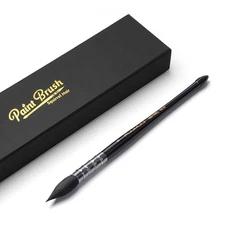 Professional Watercolor Brush, Fuumuui Natural Squirrel Hair Mop Brush, Round...