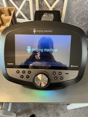 Singing Machine WiFi Karaoke Hub Tragbar 10,1'' ISM9010 Touchscreen, Neu (#A)