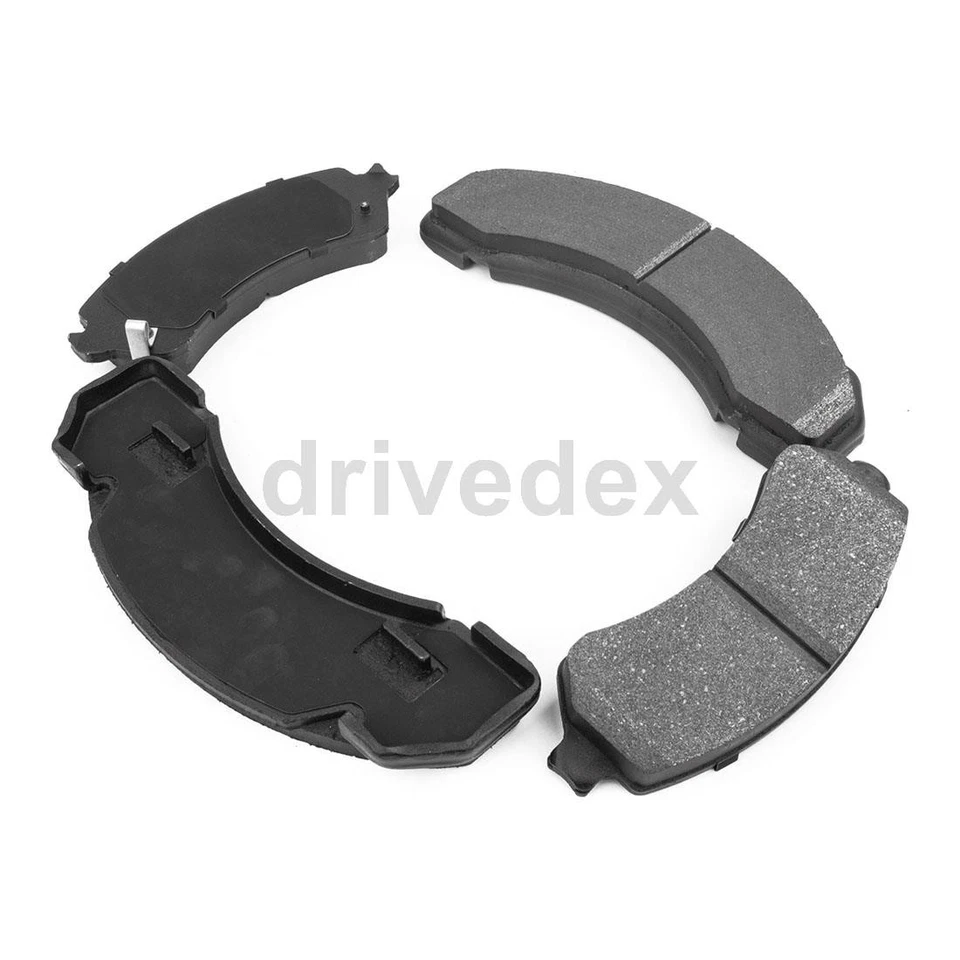 Rotores delanteros pastillas de freno semimetálicas para Chevrolet C3500HD 2000 2001 2002 1996~ Foto 3 de 4