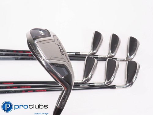 Cleveland LAUNCHER HB Turbo 5-PW,DW IRON SET - Miyazaki 6A Senior Flex 458121 - Picture 1 of 6