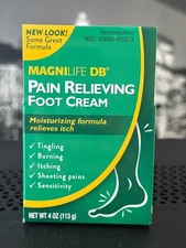 MagniLife DB Pain Relieving Foot Cream - 4oz