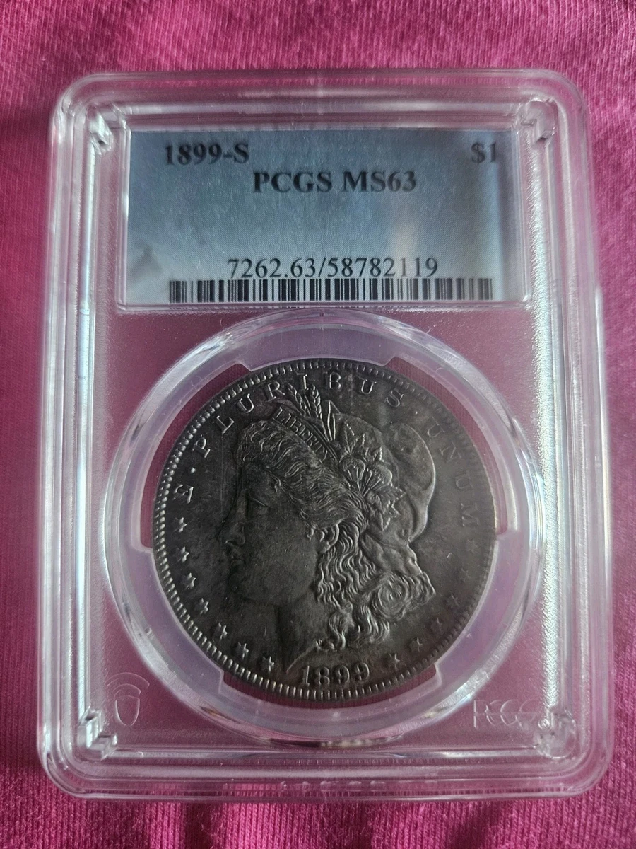 MS 63 Graded 1899 Year Morgan US Dollars (1878-1921) for sale | eBay