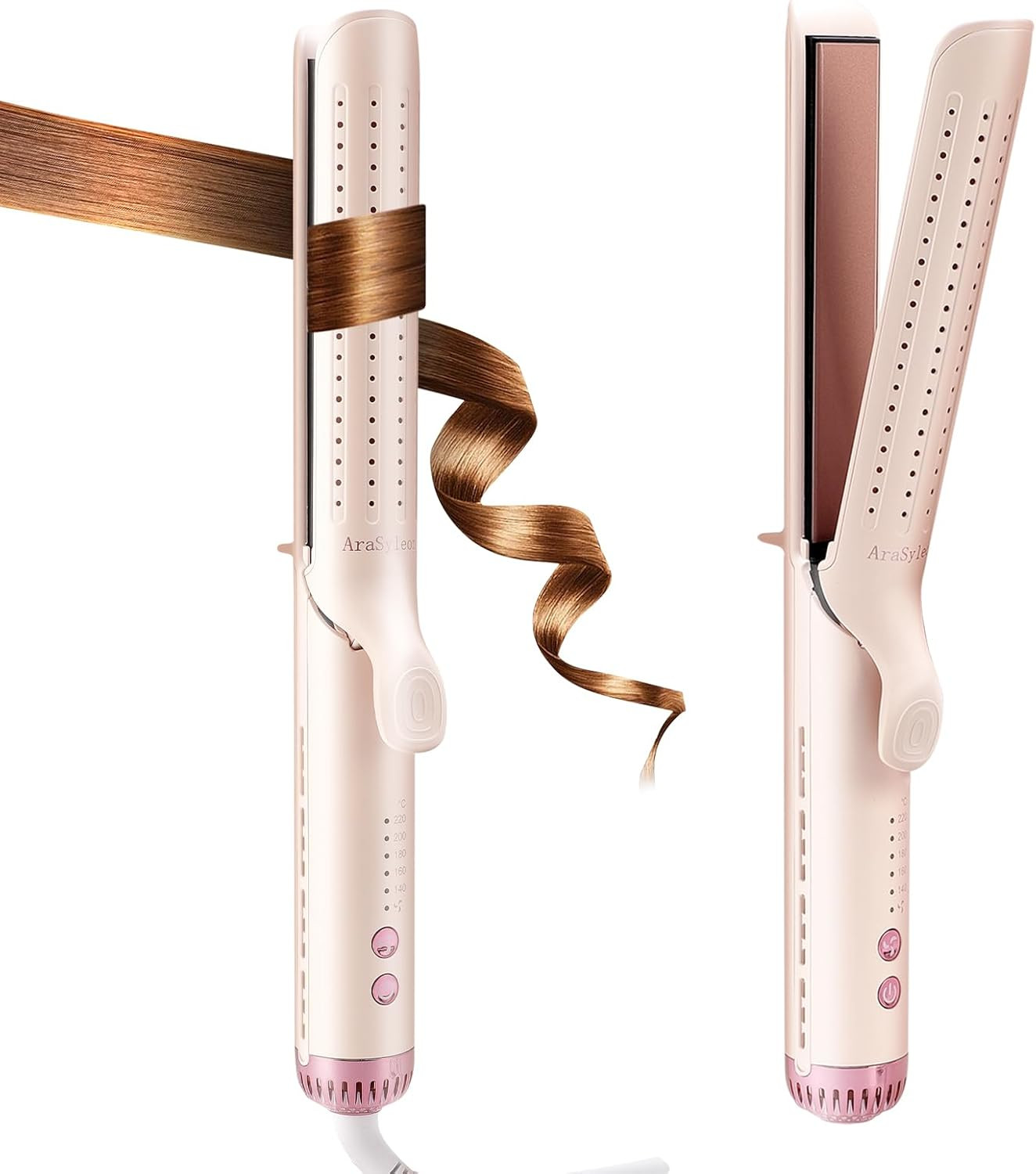 Styler 2 in 1 in Ceramica di Lusso | Brillantezza e Definizione