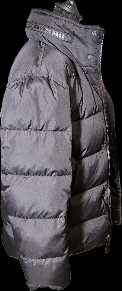 Abrigo acolchado de plumón negro pequeño Marc New York Carlton para hombre Foto 4 de 4