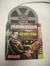 FRANKENSTEIN MEETS THE WOLFMAN; 200' SUPER 8 FILM IN CASTLE FILMS BOX