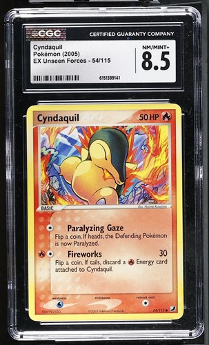 Cyndaquil graded CGC 8.5 for sale on eBay