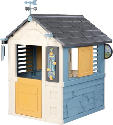 Smoby - 4 Jahreszeiten Spielhaus (103x122x143 cm) - kreatives Gartenhaus