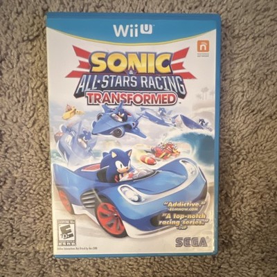 Sonic & All-Stars Racing Transformed Nintendo Wii U Racing Game Multiplayer SEGA