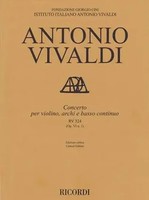 Alessandro Borin | Concerto For Violin, Strings And Basso Continuo - Rv324,...